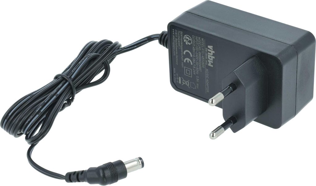 vhbw Netzteil kompatibel mit Polycom 1500, 670, VVX500, SoundPoint IP560 Festnetz-Telefon, Haustelefon - 9 cm