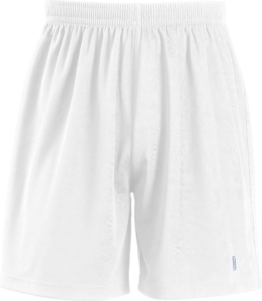 SOLS Herren Sport Shorts San Siro 2 PC2177 (2XL) (Weiß)