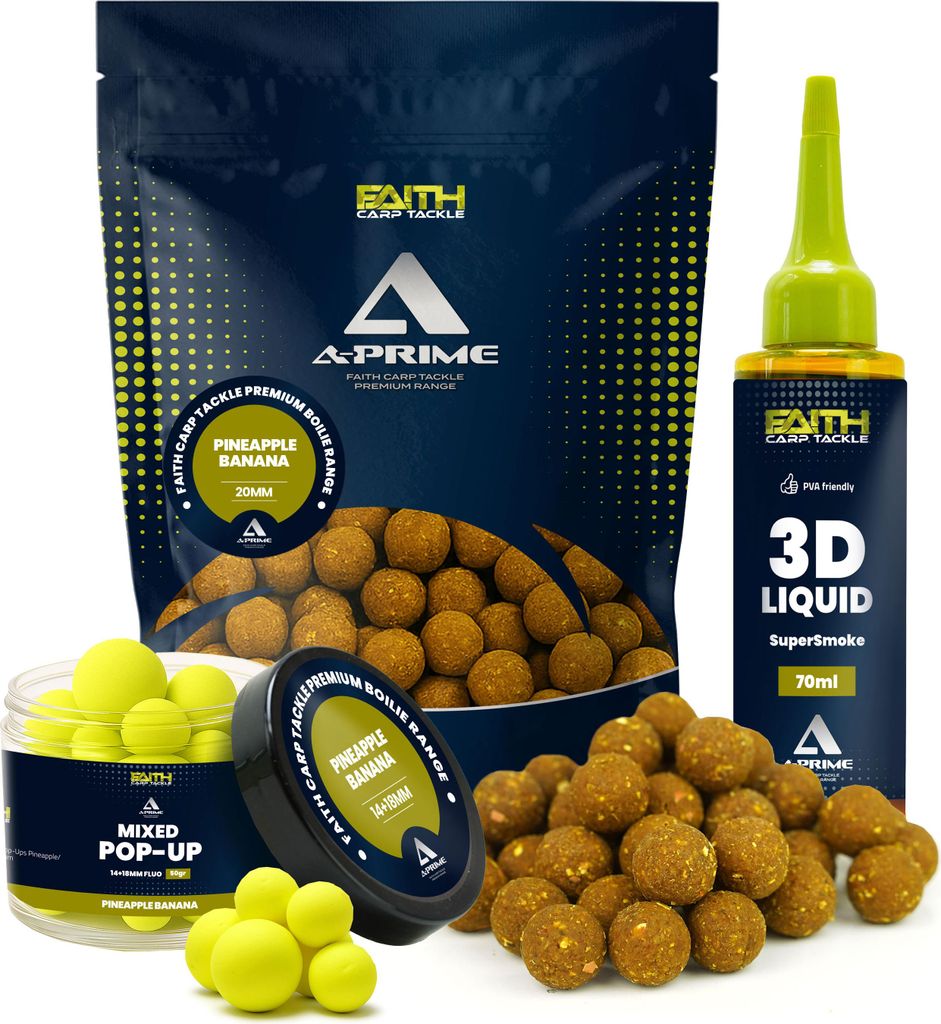 Faith A-Prime Boilie Kombi-Angebot - Ananas/Banane Produktbild 
