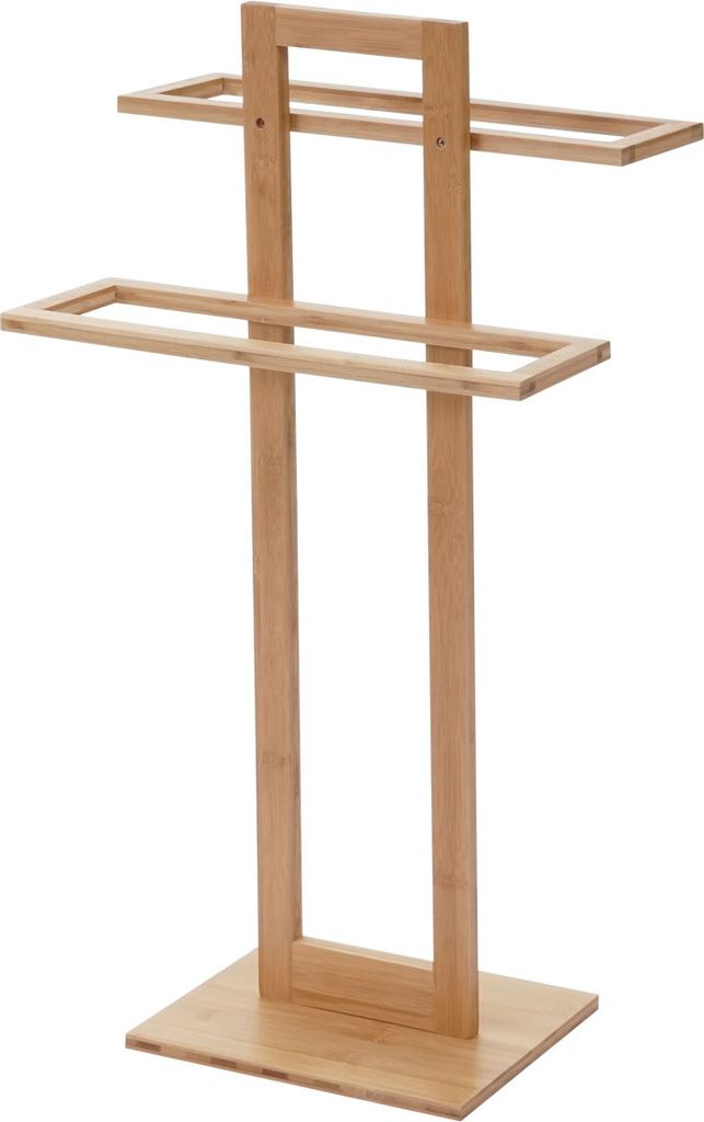 Bambus-Handtuchhalter 80x42x27cm, frei stehend