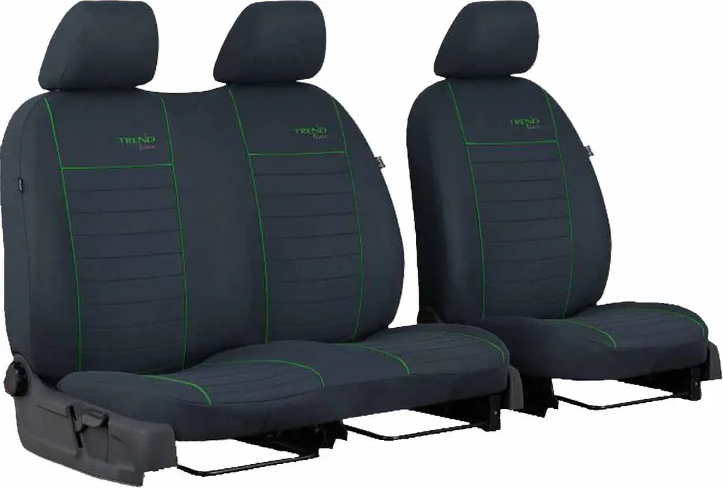 Viaggia con Stile: Coprisedili Verdi per Mercedes Vito W639 BUS