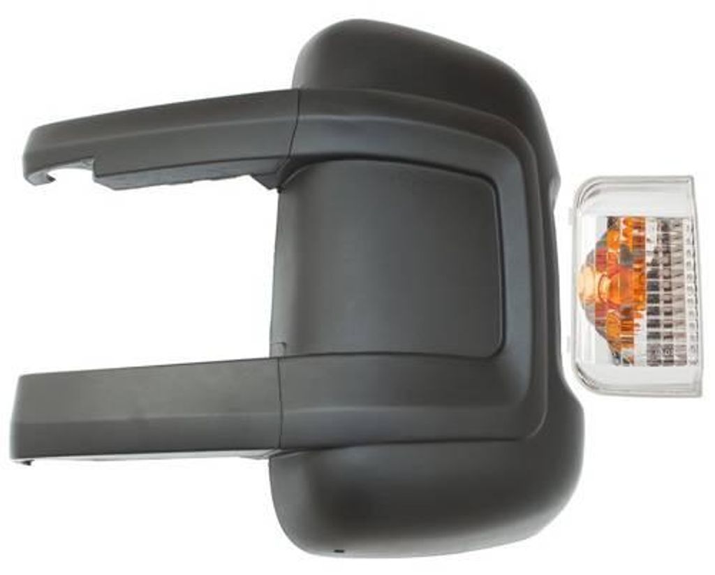 Für Fiat Ducato / Boxer / Jumper LANGER ARM 19/20cm Spiegelgehäuse Blinker LINKS in der Farbe von GOLDCAR