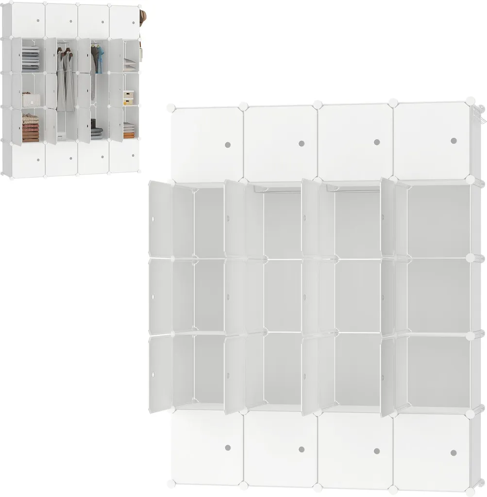 Finissez-en avec le Désordre : Armoire DIY 20 Boxes Blanche Étanche