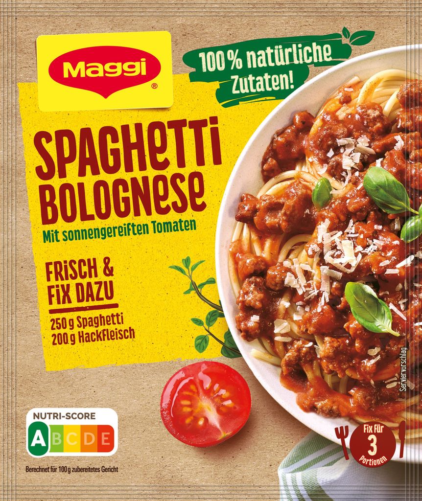 Maggi Fix Spaghetti Bolognese – mieszanka przyprawowa, Zdjęcie produktu 