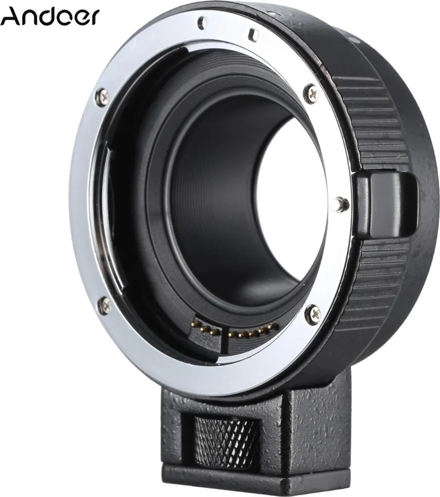 Adaptateur EF-EOSM Andoer pour Objectif Canon EF vers Hybride EOS M-Séries