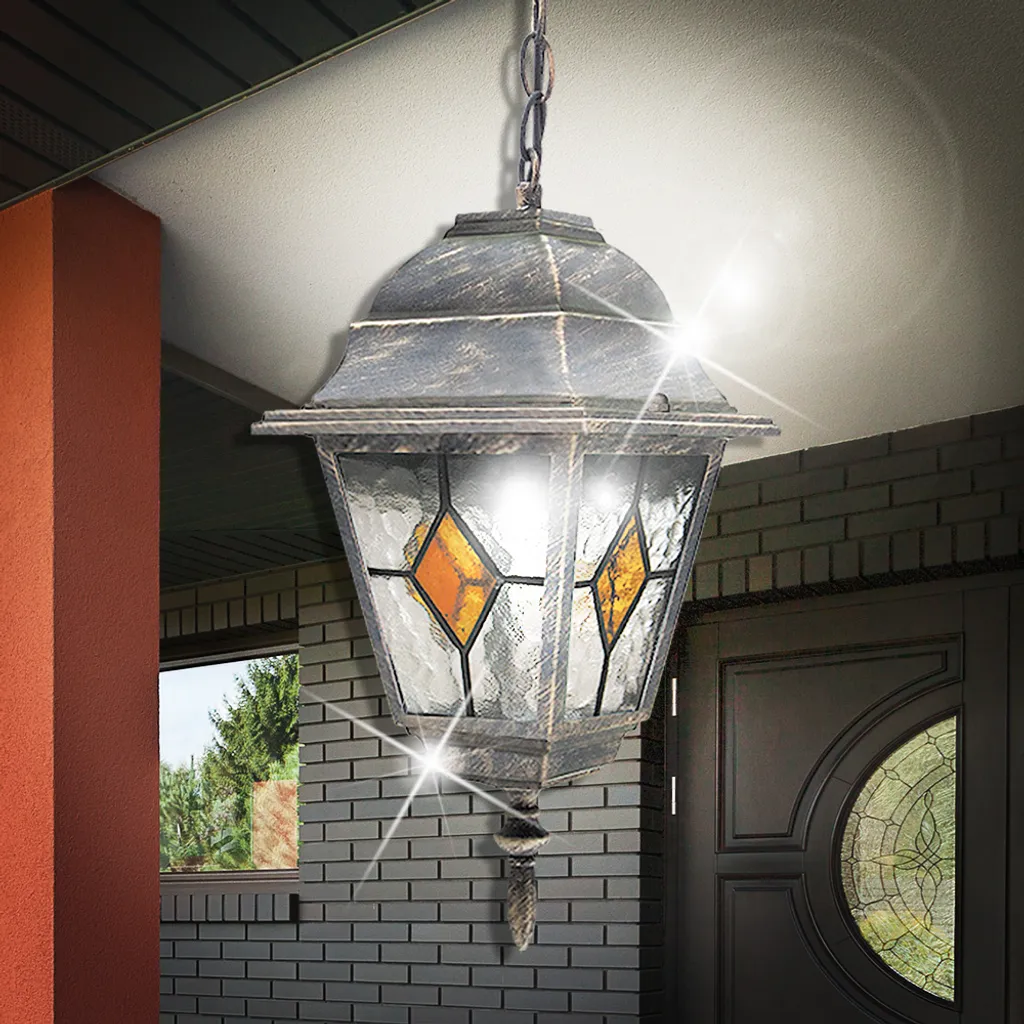 Suspension extérieure Monaco or-multicolore ø20cm Rabalux 8184 E27 - 11