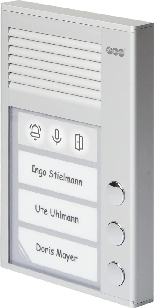Interphone analogique Auerswald TFS-Dialog 213 avec 3 boutons d'appel