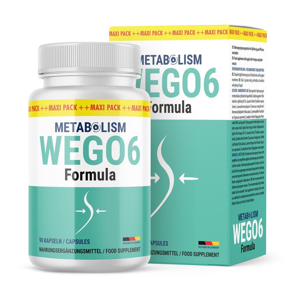 ORIGINAL Wego 6 Kapseln – Top-Seller für Ihr Abnehmziel | Produktbild 