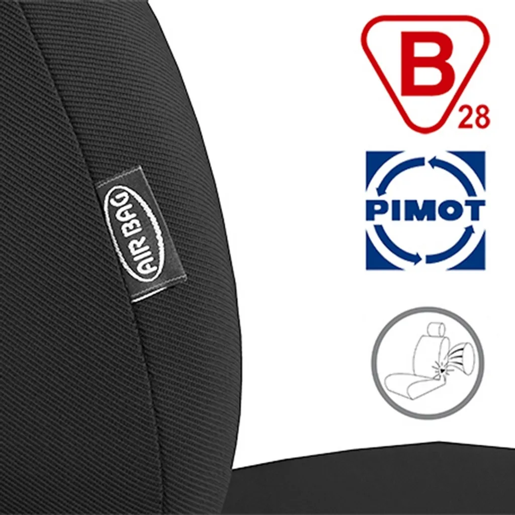 Set Coprisedili Saferide Volkswagen Jetta IV - Risparmia e Proteggi - 8