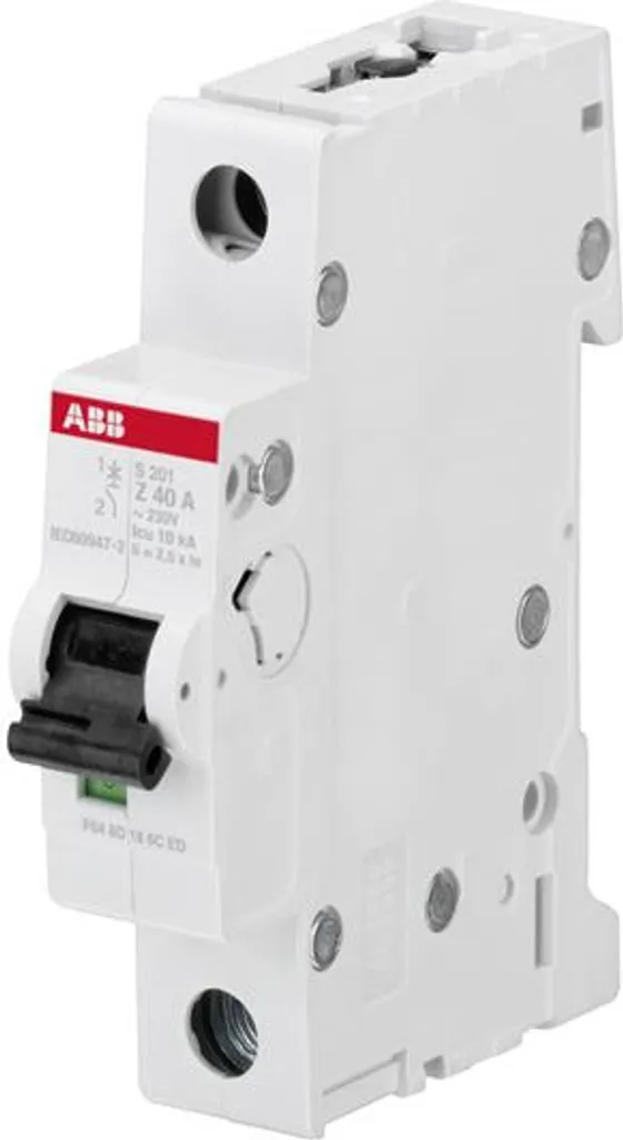 Disjoncteur de Protection ABB S201 0,5A Z pour Circuits Sensibles