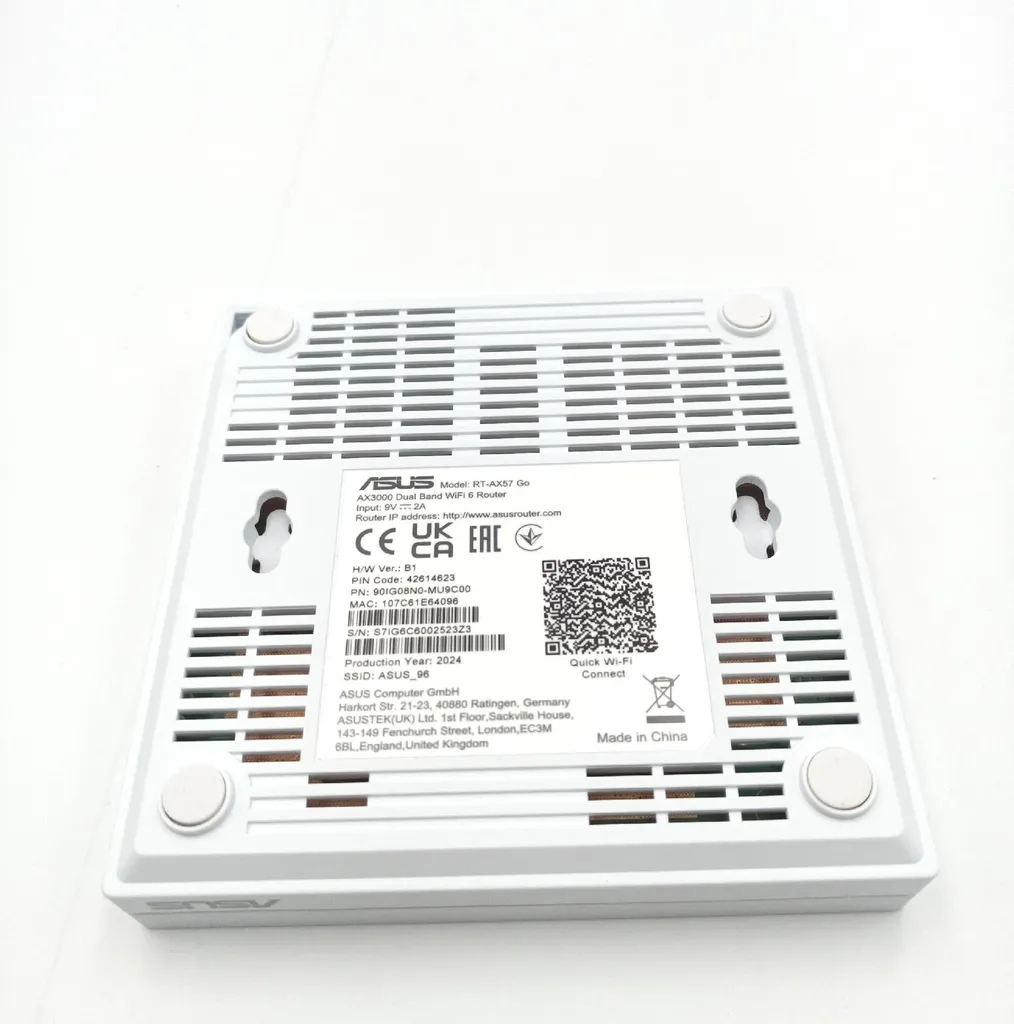 Routeur Wi-Fi 6 AX3000 ASUS RT-AX57 Go pour Télétravail et Streaming - 12