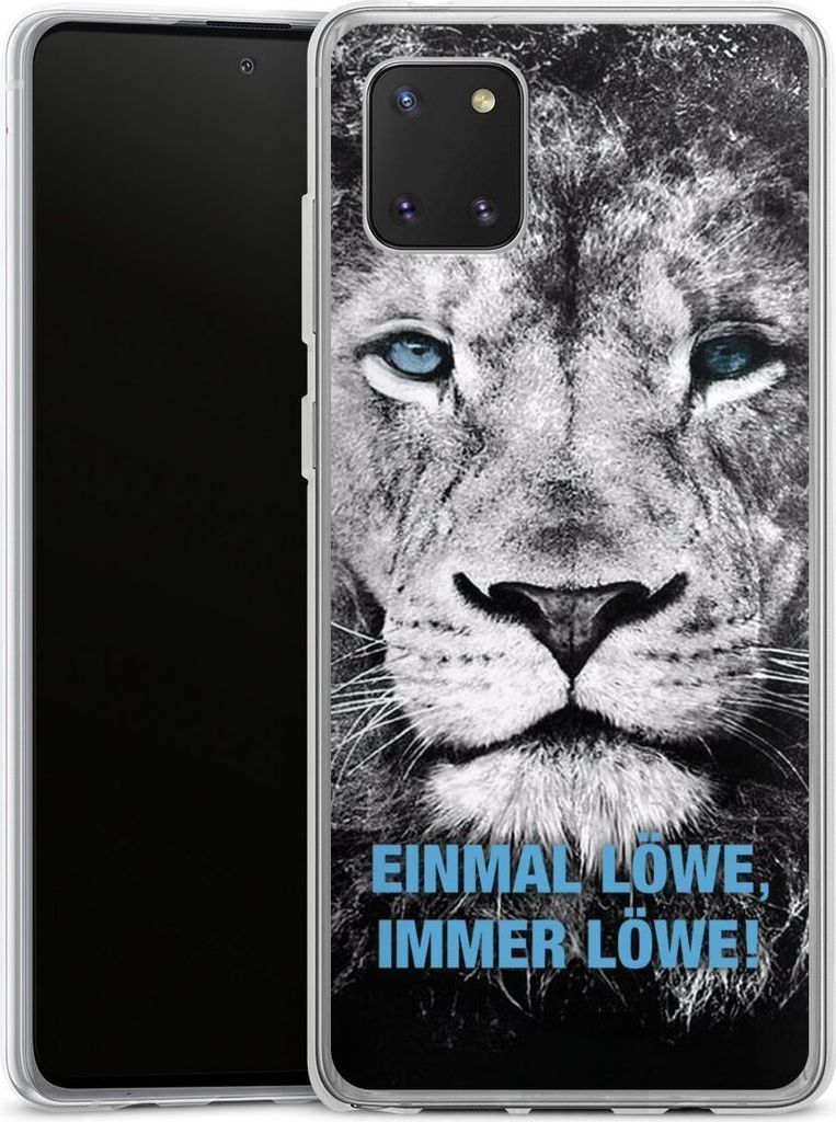 DeinDesign Handyhülle für Samsung Galaxy Note 10 lite Silikon Hülle Case Smartphone Schutzhülle Löwe Offizielles Lizenzprodukt TSV 1860 München