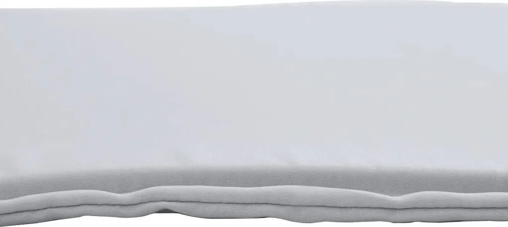 vidaXL Lot de 6 Coussins de Jardin Gris Clair 45x45x2 cm Carrés Confort