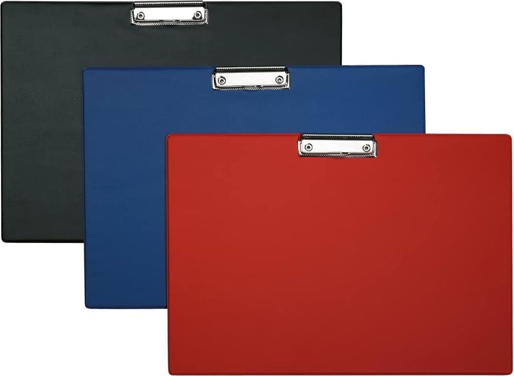 Klemmbrett A3 - Blau - Kunststoff - 1 Stück