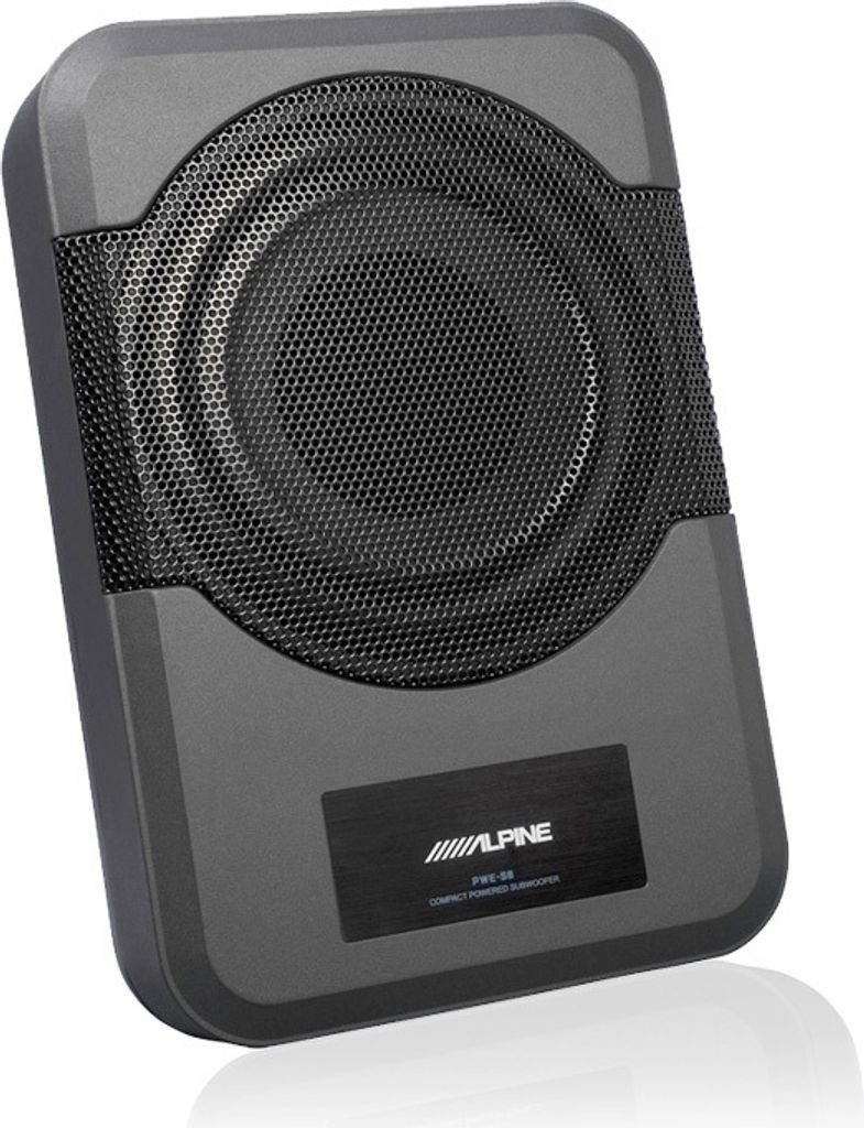 Alpine PWE-S8, Vorgeladener Subwoofer, 120 W, 25 - 125 Hz Produktbild 