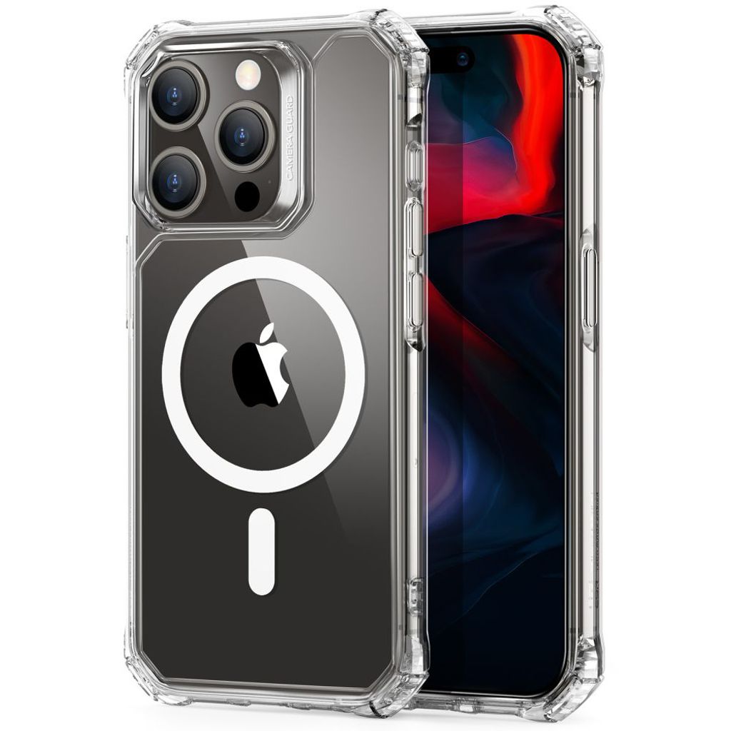 Esr Luft Rüstung Halolock Magsafe Iphone 15 Pro Max Klar