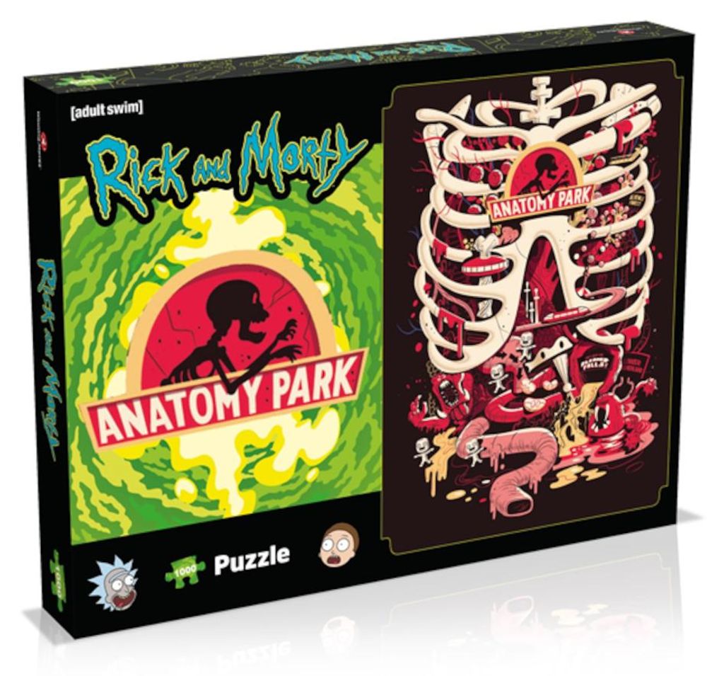 Rick and Morty »Anatomy Park« Puzzle (1000 Teile) Produktbild 