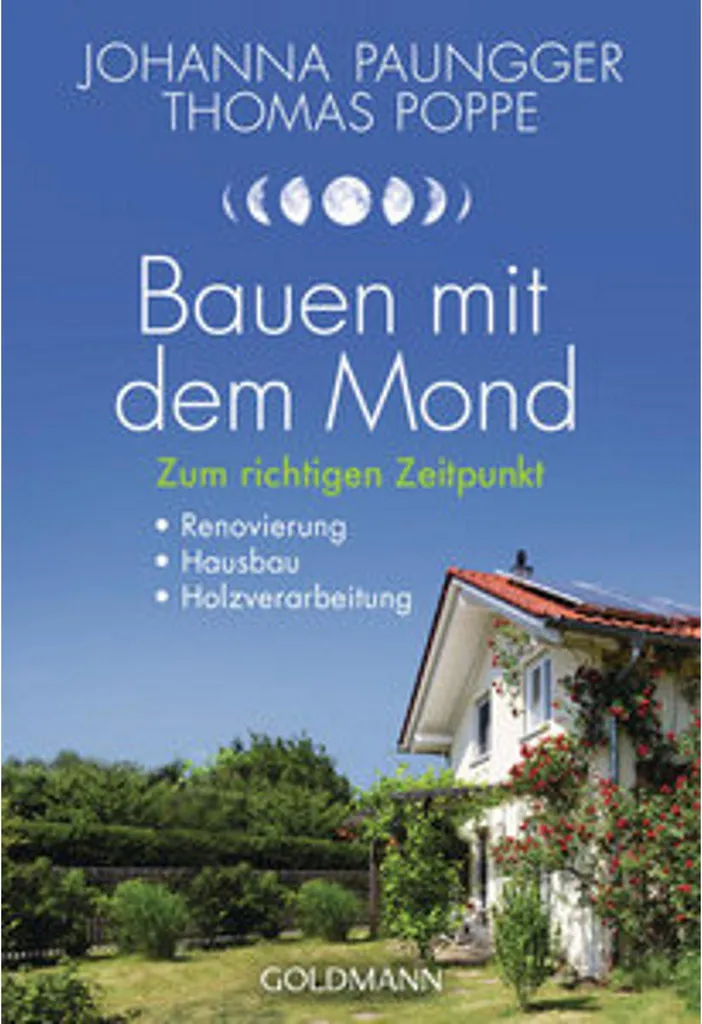Bauen mit dem Mond : Secrets du bois de lune et cycles lunaires du bâti