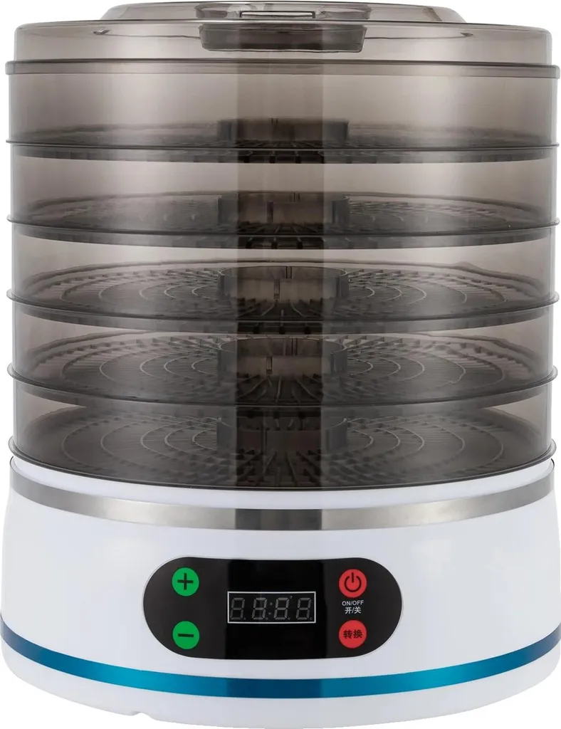 Séchoir à aliments 5 niveaux 350W blanc pour une conservation saine