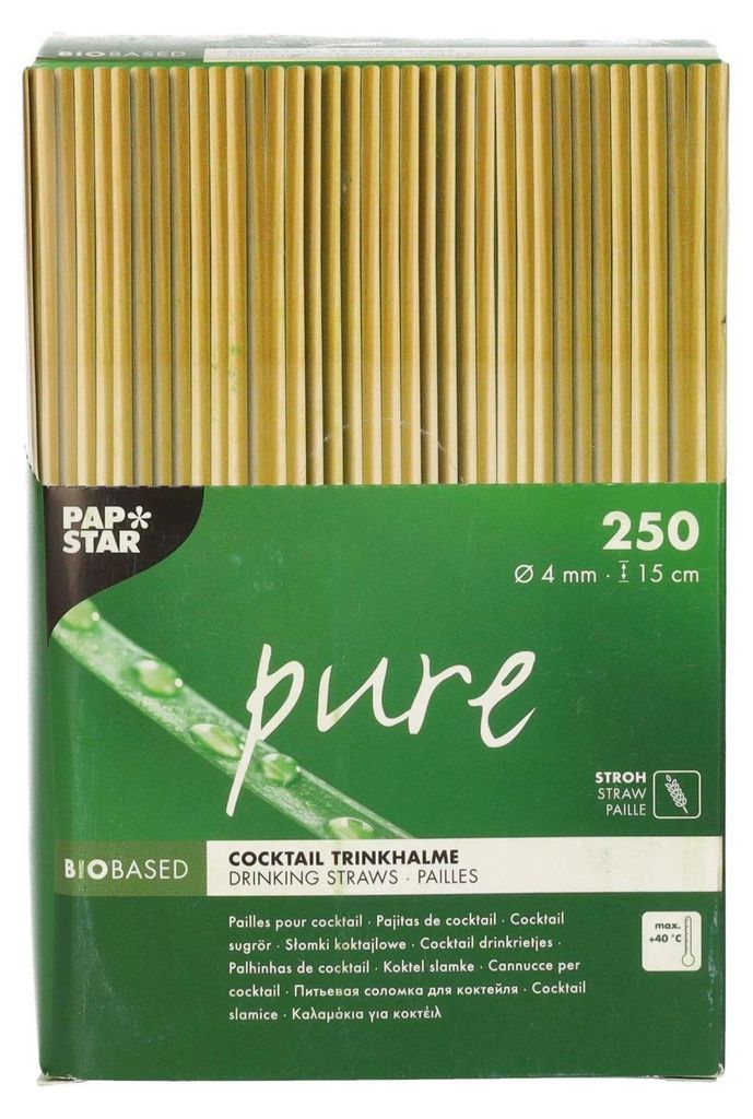 Papstar 88482, Natürlich/Natur, 150 mm, 4 mm, 250 Stück(e) Produktbild 