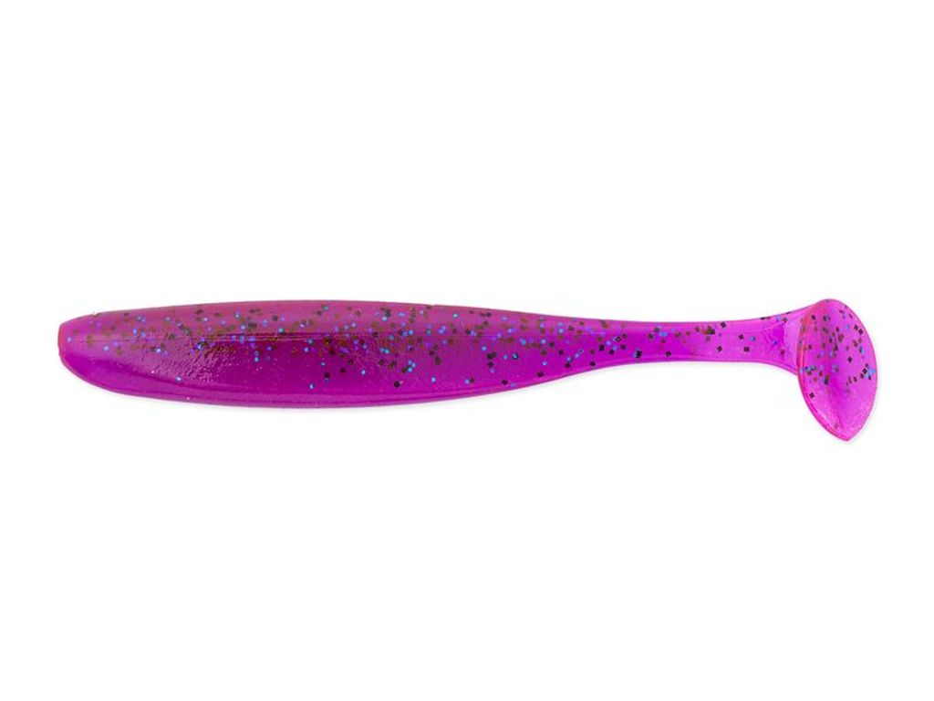 Keitech Easy Shiner 4" Chameleon / Black & Blue FLK