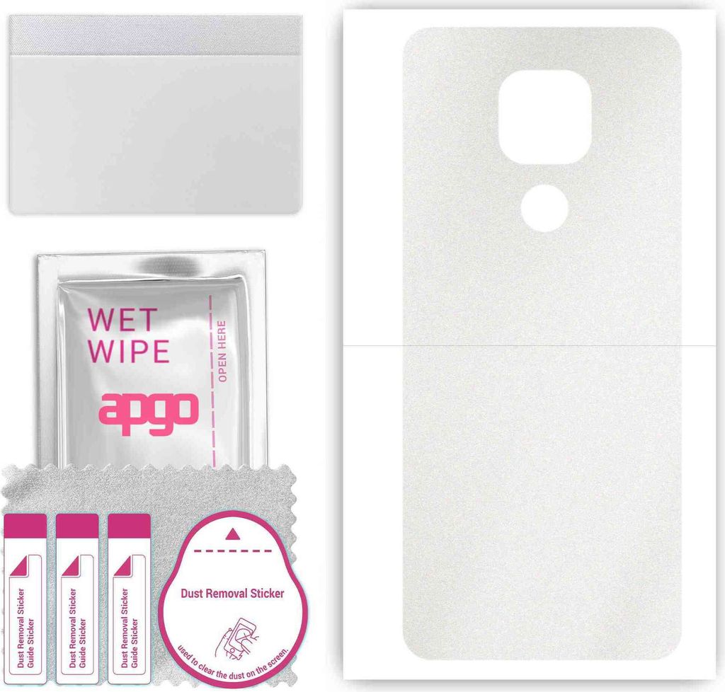 apgo Rückseite Schutzfolie, Skin, kompatibel mit Lenovo K12 Note, Hinten Displayschutzfolie aus Vinylfolie, kratzfest, einfache Montage - Matt Tra...