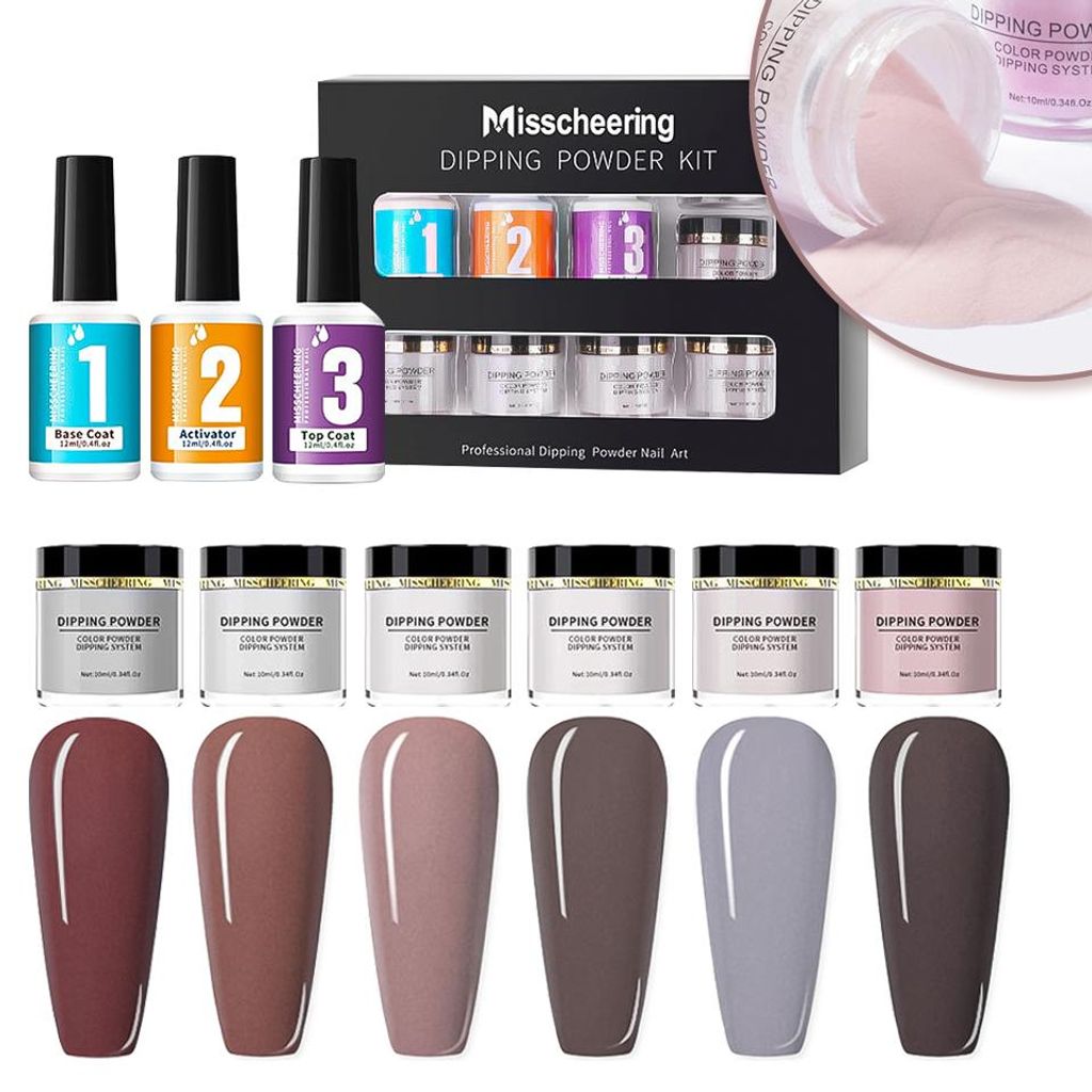 Duzy Zestaw do Manicure Tytanowy 6 Kolorów Zdjęcie produktu 