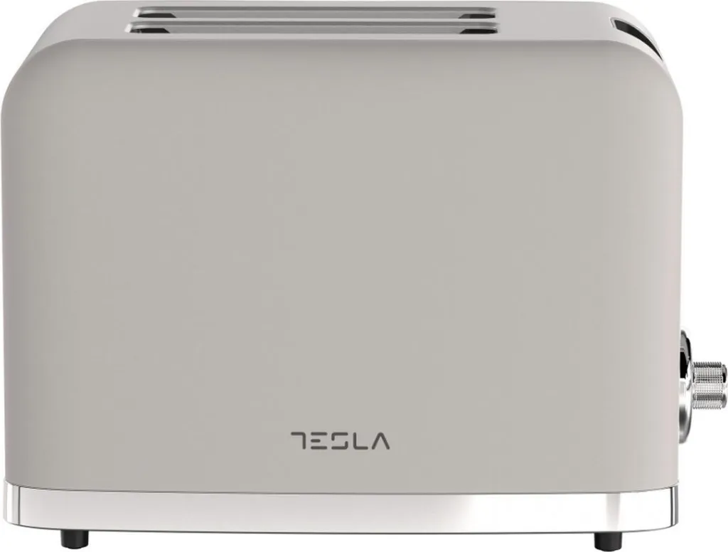 Grille-pain 2 fentes Tesla 930W avec thermostat réglable 7 niveaux