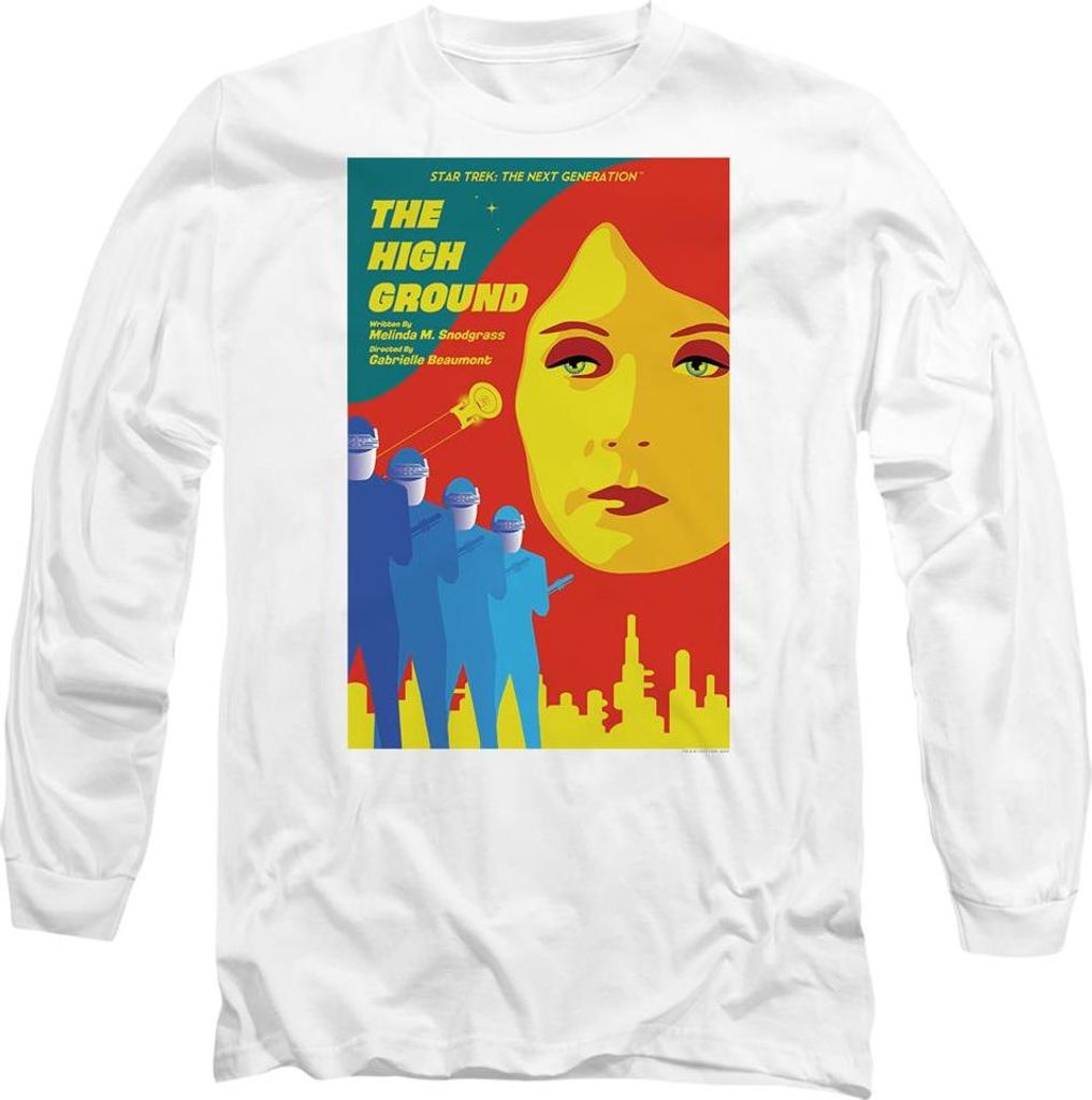 Star Trek - "The Next Generation Season 3 Episode 12" T-Shirt für Herren/Damen Uni TV9904 (XL) (Weiß)