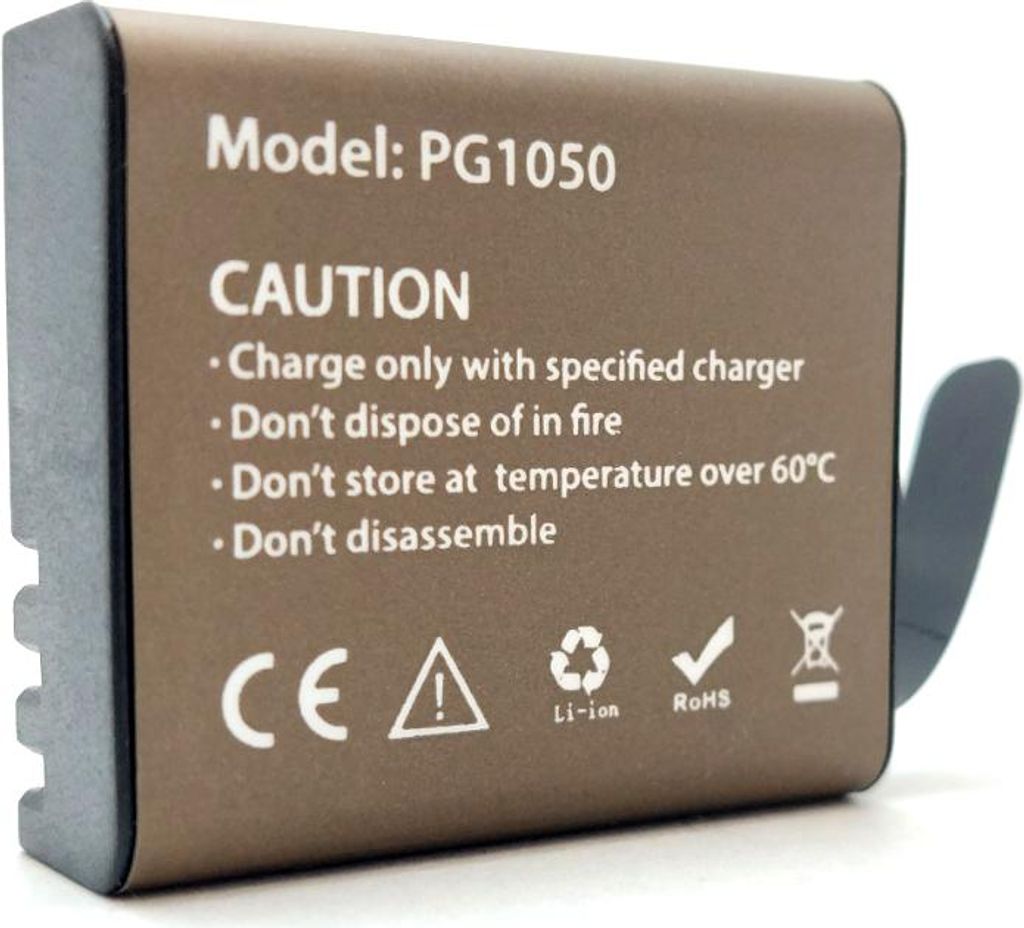 Akku für Sportkameras 1050 mAh 3,7 V Eken SJCAM Orlo Manta