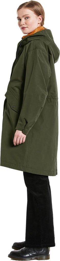Didriksons Gabriella Women's Parka - Doppelparka, Größe:44/46, Farbe:deep green