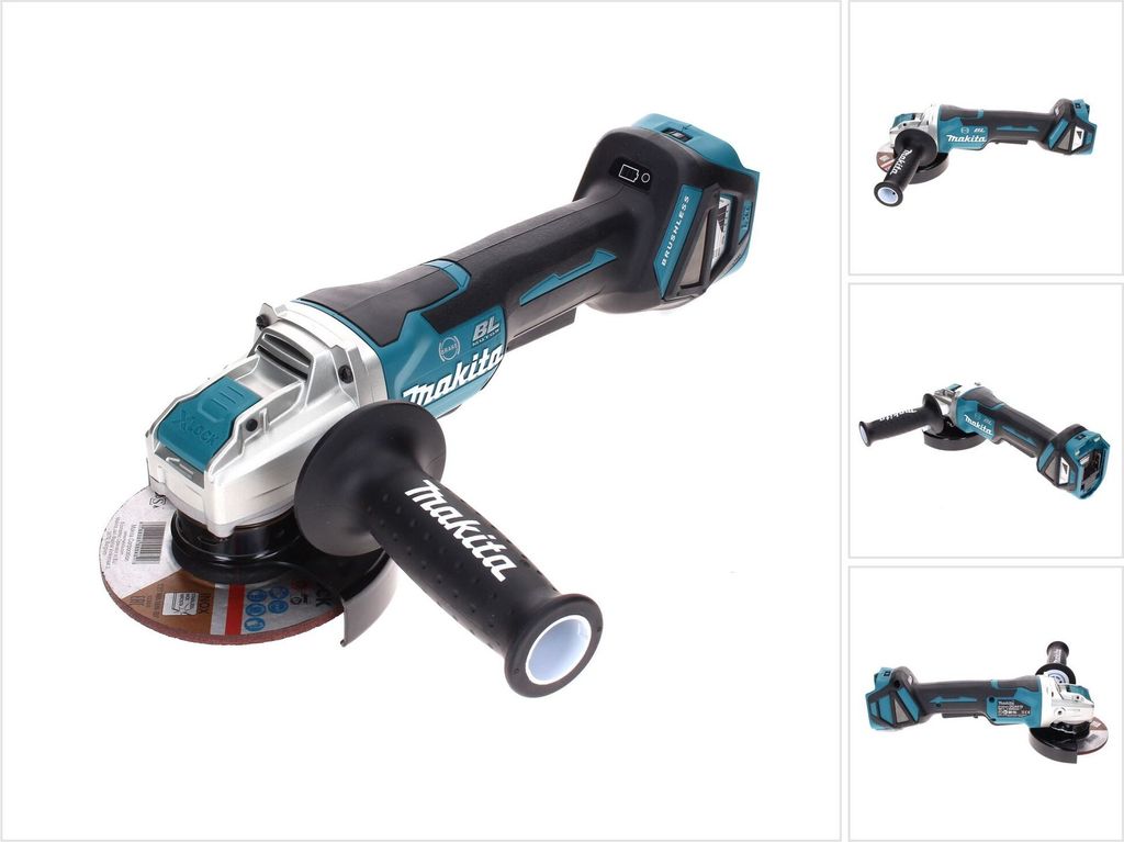 Makita DGA519Z, 8500 ot/min, 12,5 cm, 2,5 kg, Bezkartáčový Obrázok produktu 