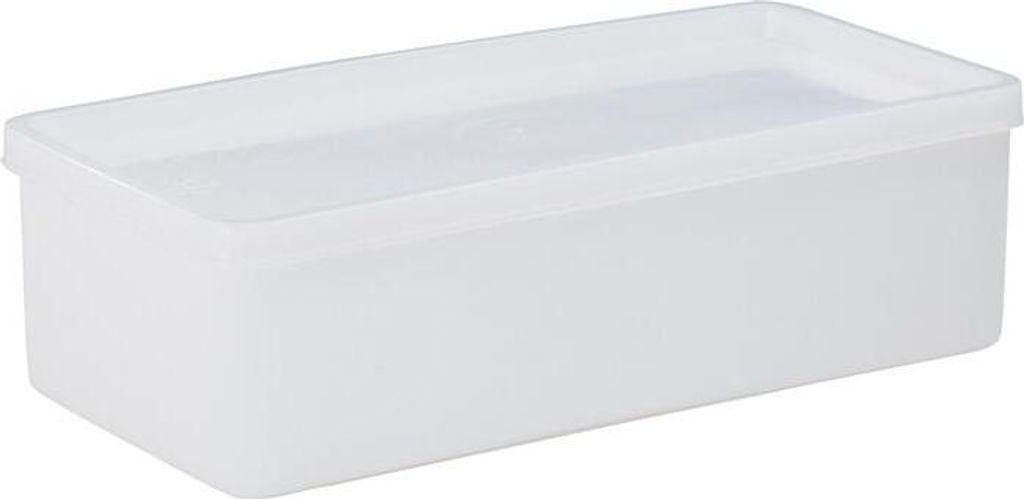 Lattina 1000 ml con coperchio a scorrimento quadrato Immagine del prodotto 