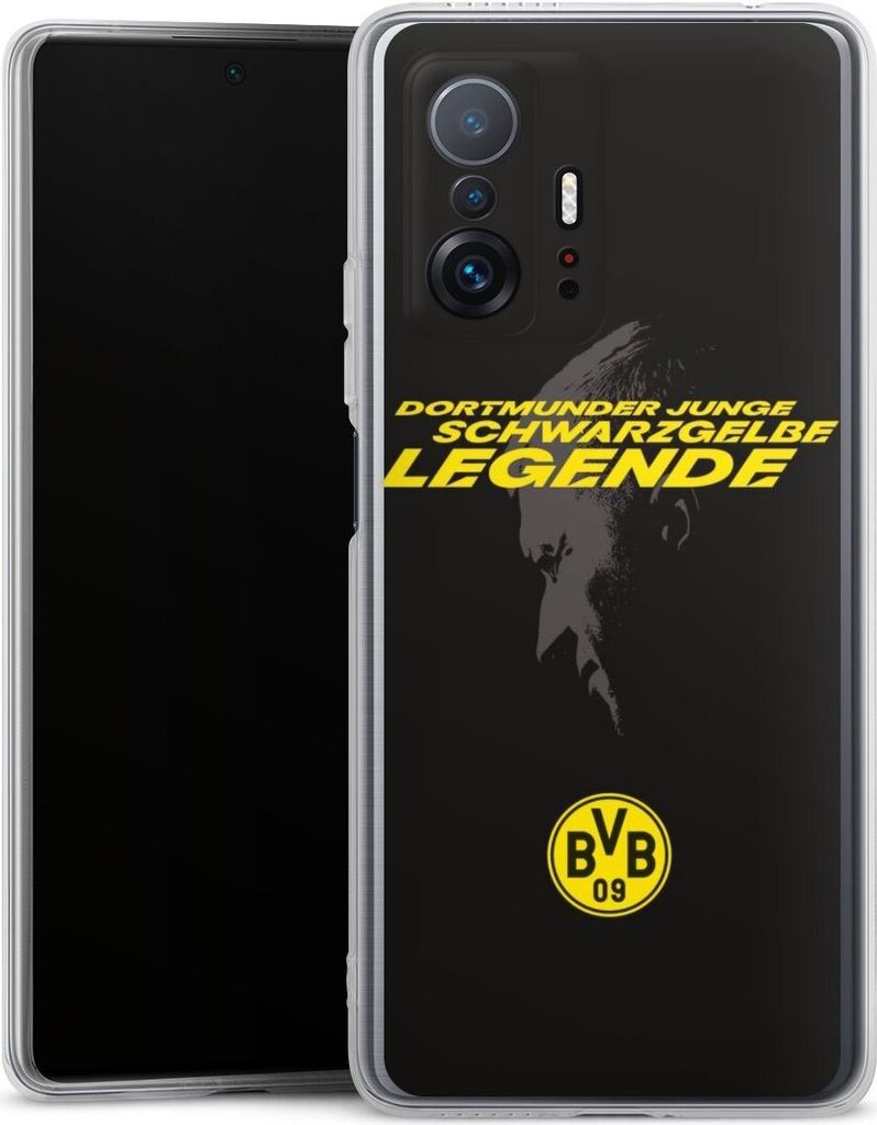 DeinDesign Handyhülle für Xiaomi 11T 5G Silikon Hülle Case Smartphone Schutzhülle BVB Borussia Dortmund Marco Reus