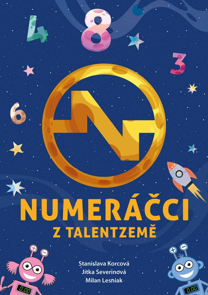 Album mathématique enfant Numeráčci de Jitka Severinová original