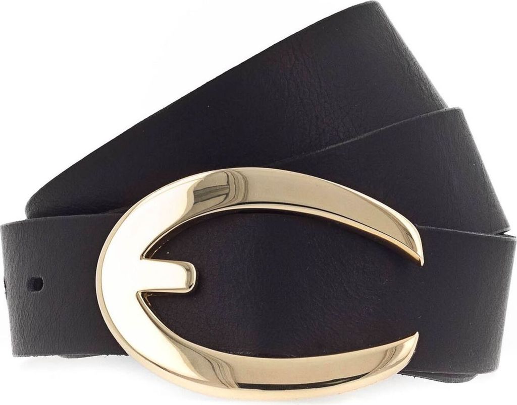 Vanzetti Leder Gürtel 30mm Leather Belt W90 Black schwarz