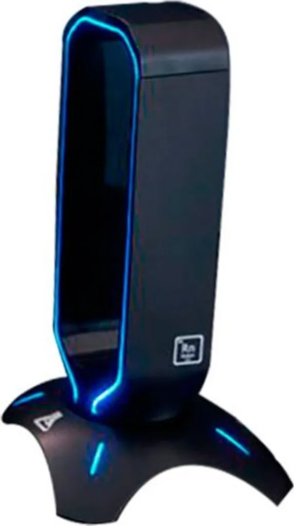 Support Casque RGB The G-Lab avec Rétroéclairage LED et Base Stable Noir