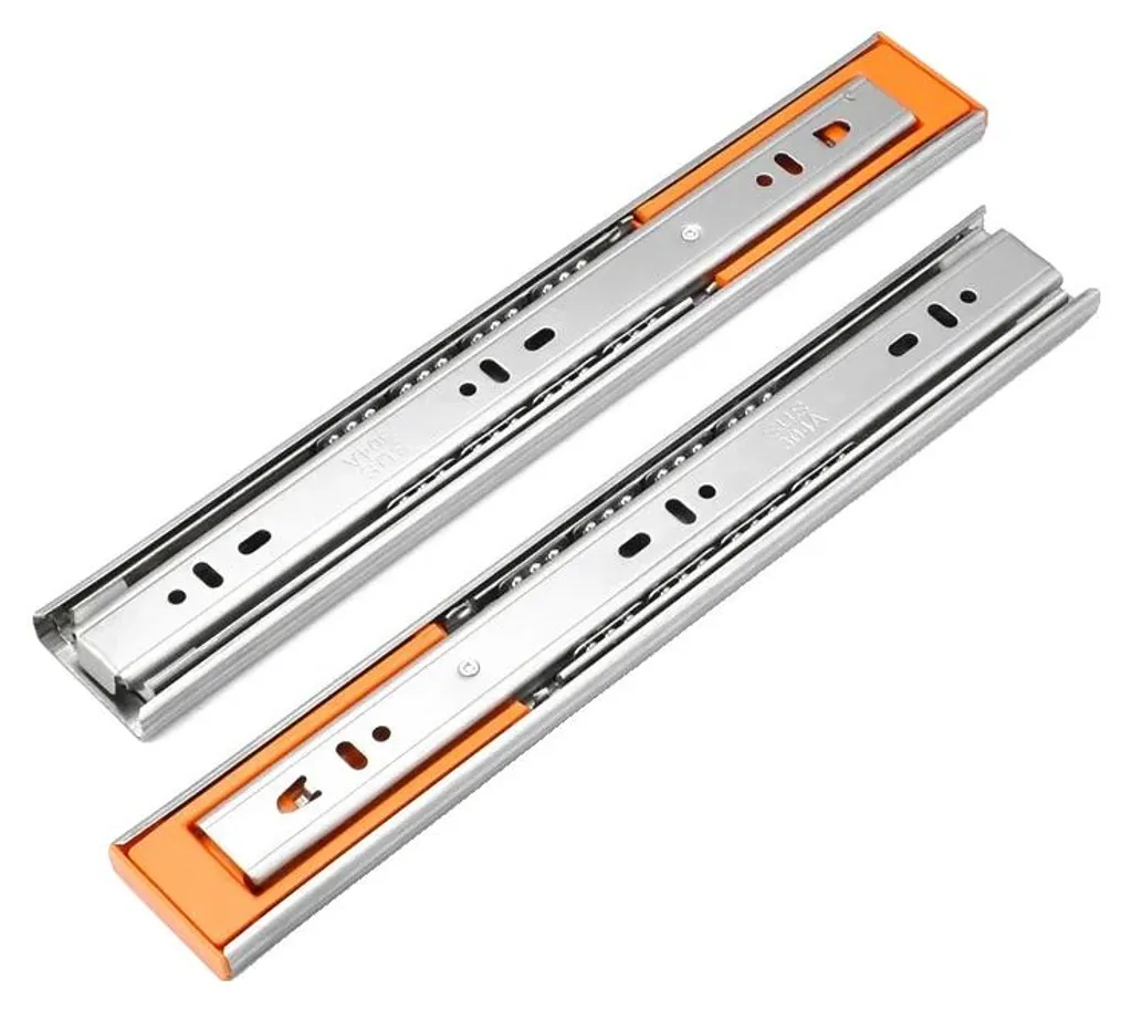 Rails de tiroir Soft Close durables en acier inoxydable - Format 25cm