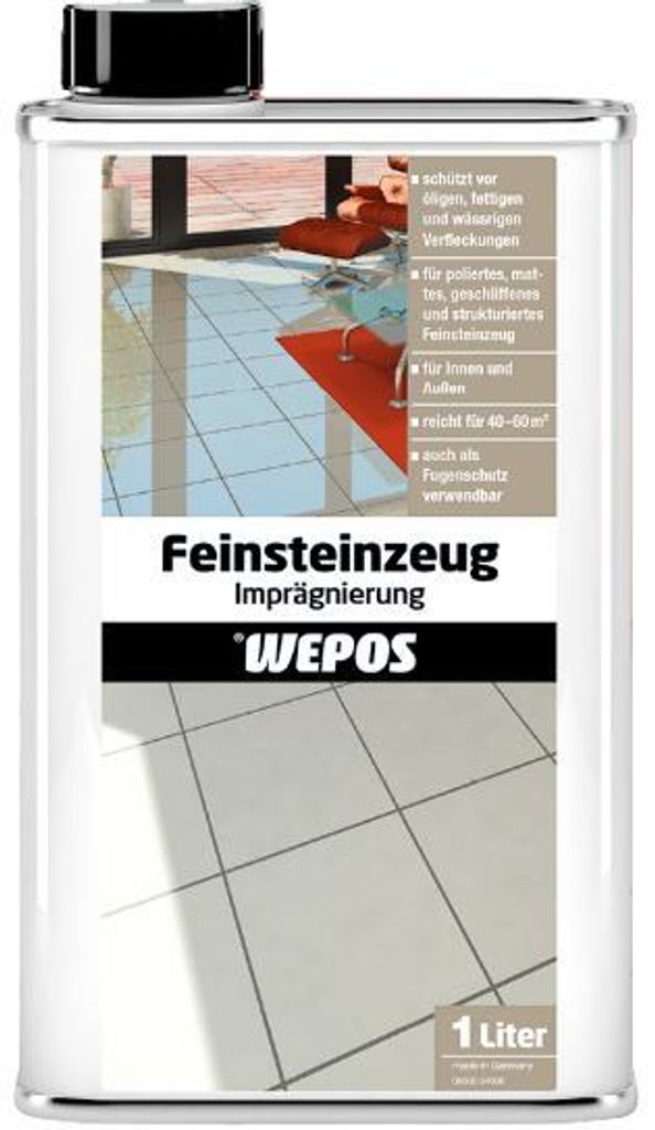Wepos Feinsteinzeug Imprägnierung 1 Liter 2000202804