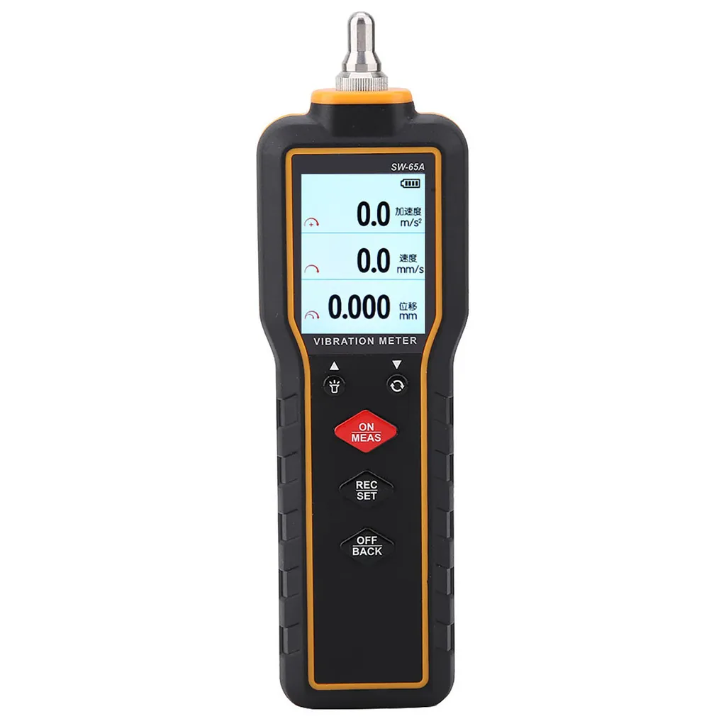 Vibromètre portatif SW-65A numérique pour mesure de vibration précise