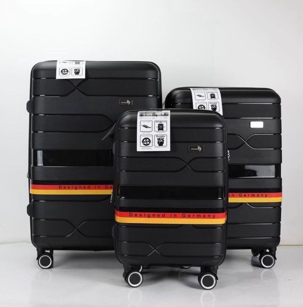 Heuer "ALEX" Reisekoffer, Hartschalenkoffer, PP-Material, 24 Zoll