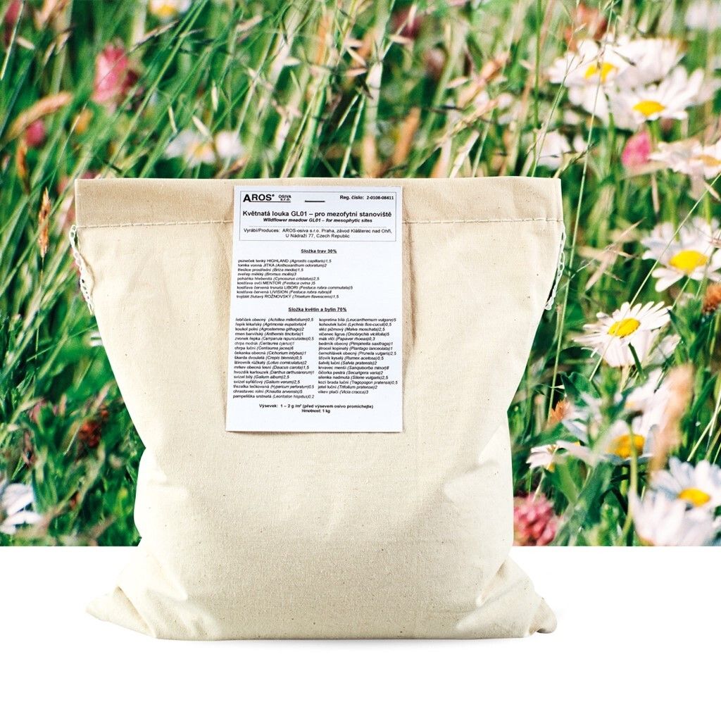 AROS Květnatá louka GL01 (100 g na 100 m²) Obrázek produktu 