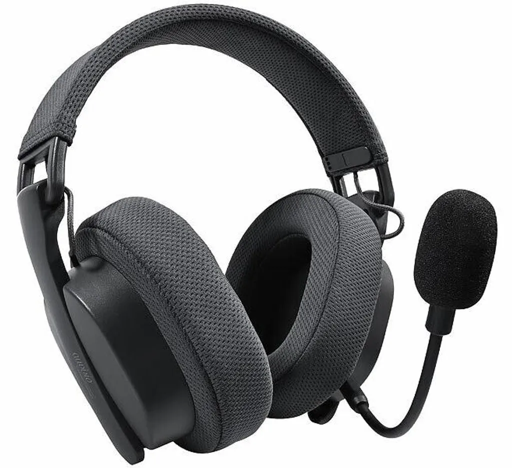 Casque gaming pliable à double connexion Bluetooth et RF 2.4 GHz