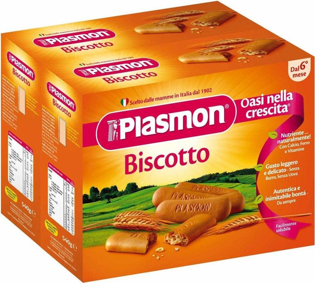 Plasmon Keks 540g 2 Stück Produktbild 