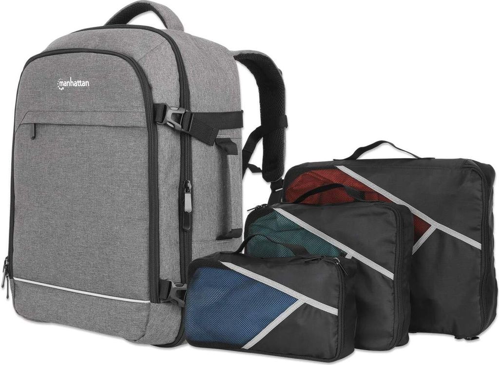 Manhattan Rome Notebook-Rucksack 17,3 Zoll Polyester Produktbild 