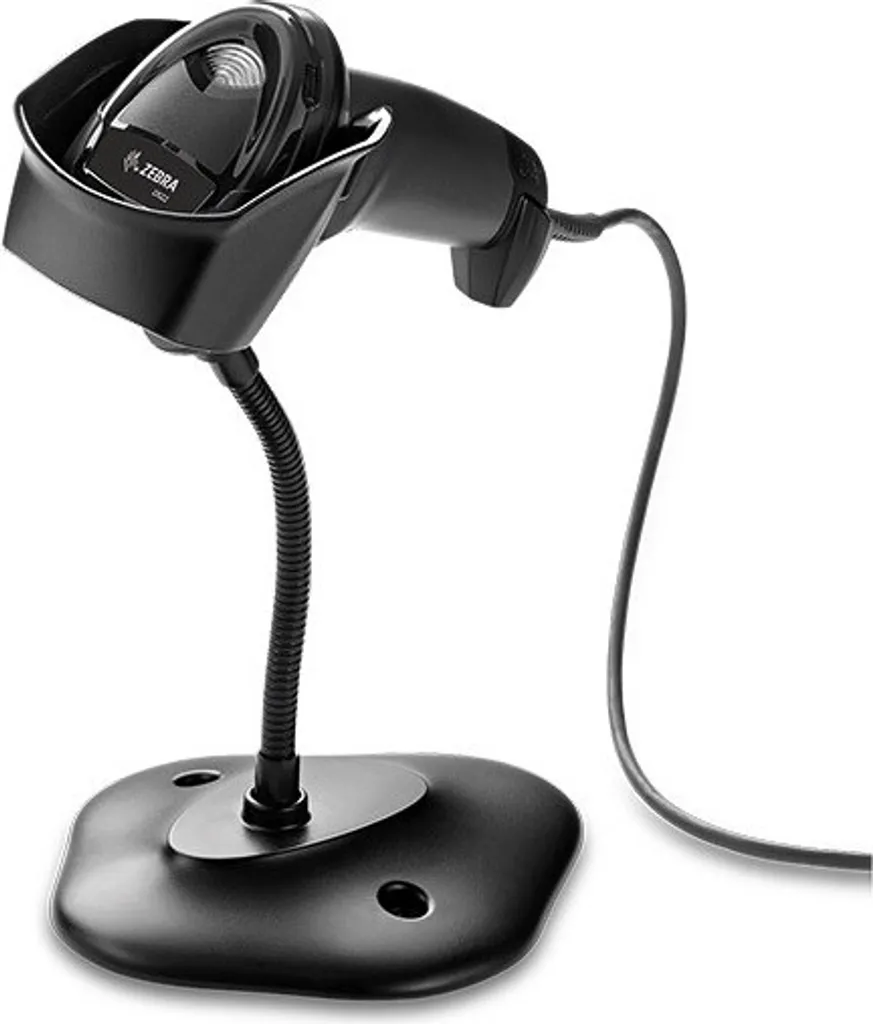 Imageur 2D DS2208 Portée Standard USB avec Support de Présentation Noir