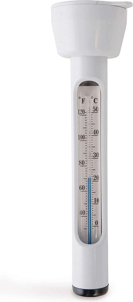INTEX 28093 - Pool Thermometer schwimmend Temperaturanzeige Celsius Fahrenheit Schnur