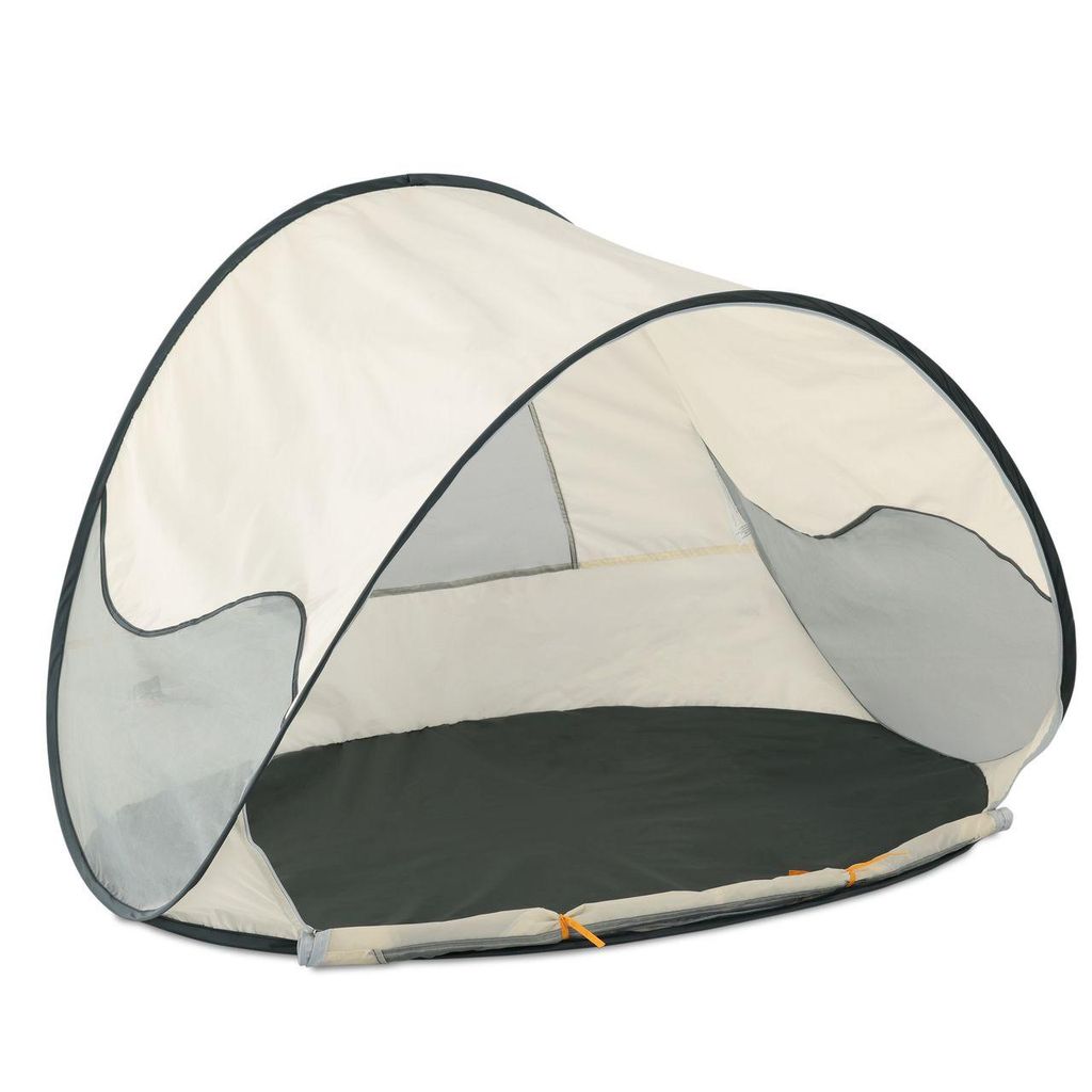 DERYAN Pop-Up plážový stan s moskytiérou 120x90x80 cm Cream Obrázok produktu 