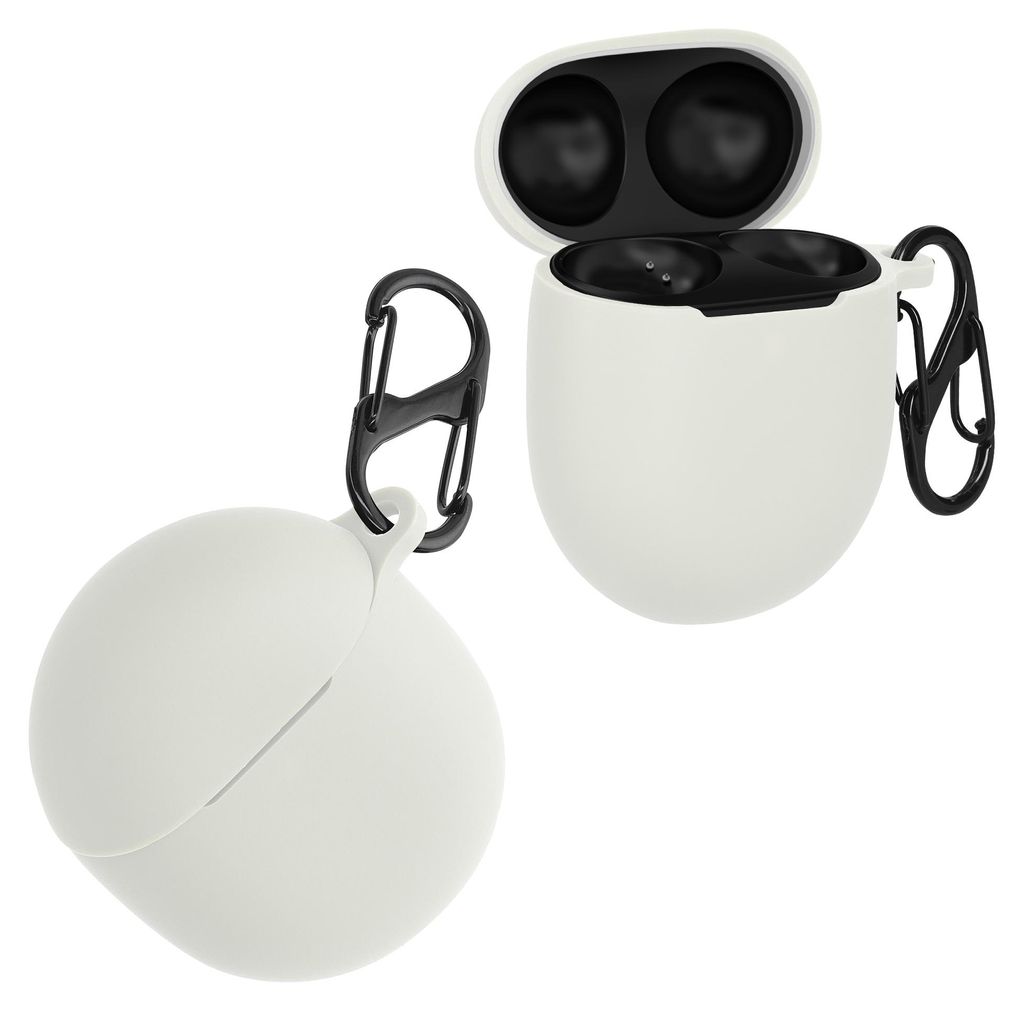 kwmobile Schutzhülle für Google Pixel Buds Pro 2 / Pixel Buds Pro Hülle - TPU Silikon Case für Kopfhörer Ladecase - stoßfestes Cover mit Kara...