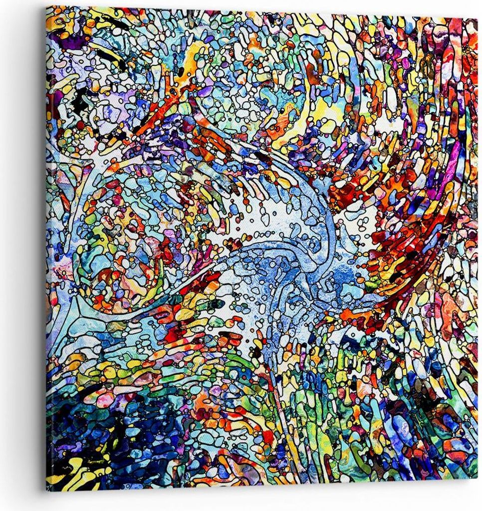 Bild auf Leinwand - Leinwandbild - Abstraktion modern - Produktbild 